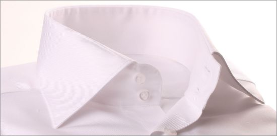 Chemise blanche tissu twill